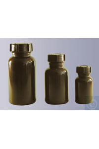 5Articoli simili a: Wide neck bottle, LDPE, round, amber, without closure, GL 32, 50 ml Wide neck...